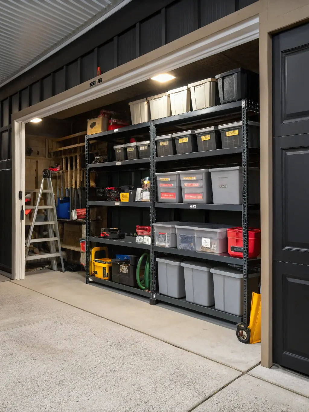 An image depicting a clean and clutter-free space after a junk removal service, showcasing the transformation of a messy area into an organized and tidy space. The image should emphasize the efficiency and thoroughness of Trust Clean Cares Management Inc.'s junk removal service.